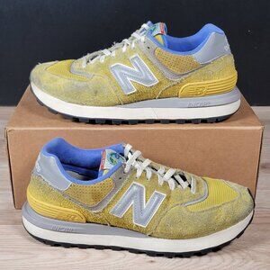 New Balance 574 Bodega Legacy Arrival Shoes Mens Size 10 Yellow Blue U574LGB1